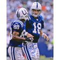 x & Harrison - Authentic Colts Manning of Fanatics Photograph 20" Autographed Hall with Inscriptions 16" Indianapolis Peyton Marvin Fame Certified