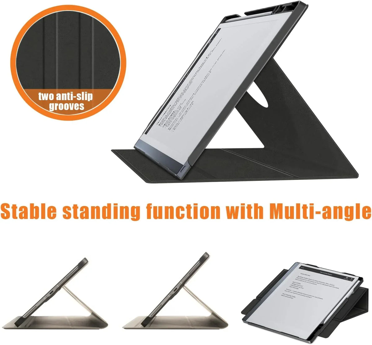for Holder Slim Paper 10.3 2 Digital Book Pen with for Inch Remarkable Xuanbeier Magnetic 2 Folio Remarkable Case Ultra