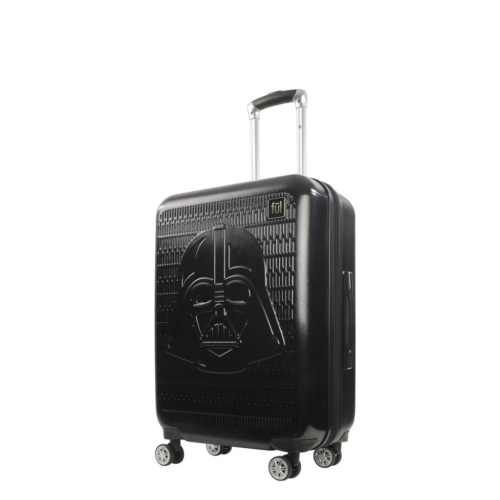 Star Rolling Black Suitcase Darth Inch 25 Hardshell with Wars Wheels, Luggage, Vader Embossed